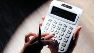 calcul sur une calculatrice